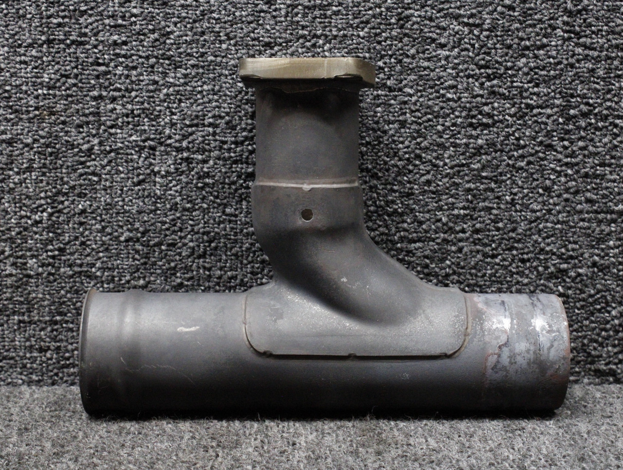 654325 Continental TSIO-550-C Exhaust Riser Tee LH with Probe Hole