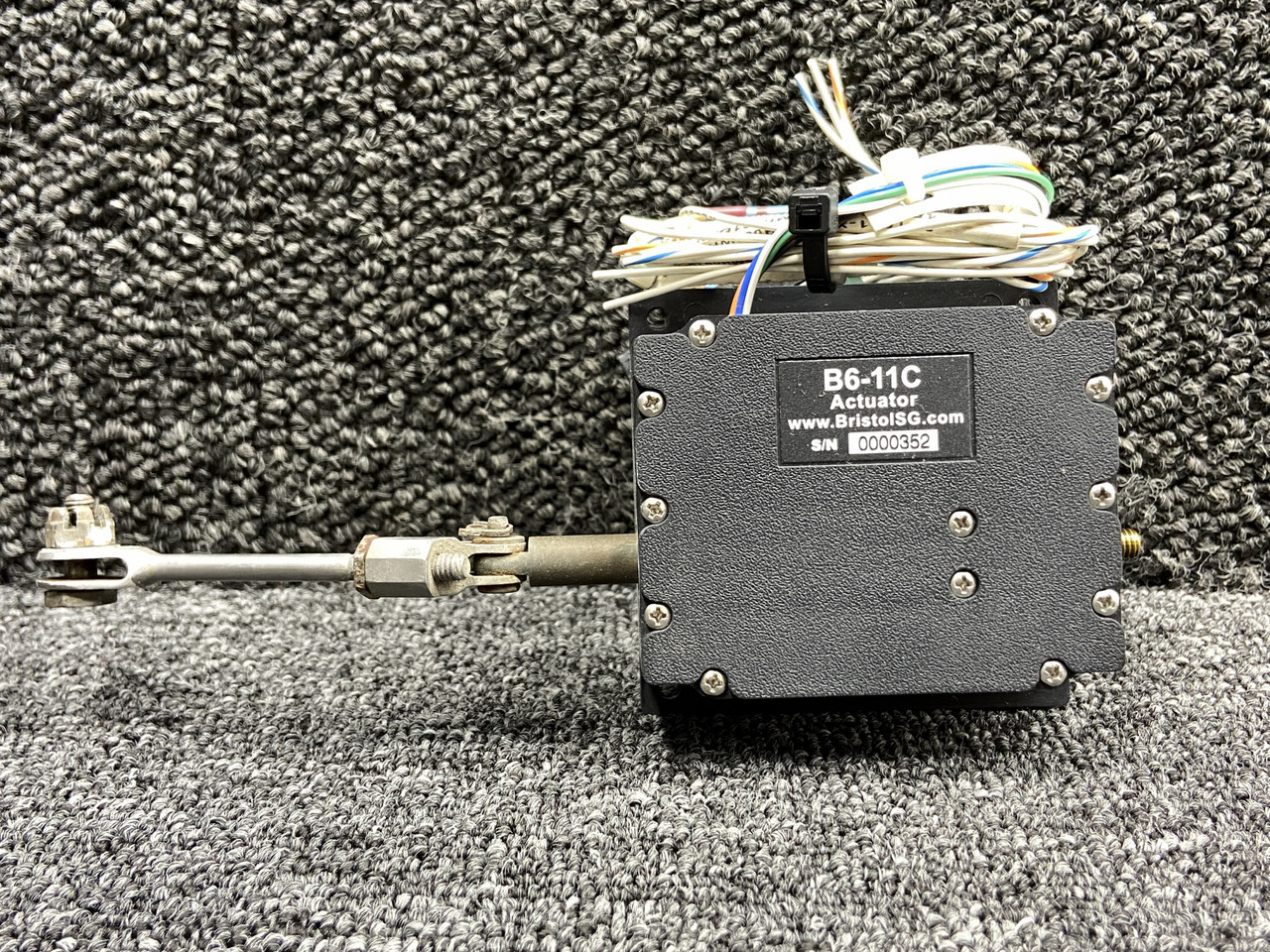 B6-11C Bristol Elevator Trim Servo Actuator Assembly