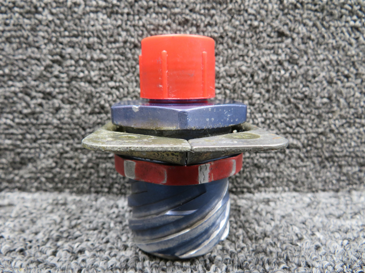 340253-10 Quick Disconnect Coupling Half Assembly with Attachment Plate