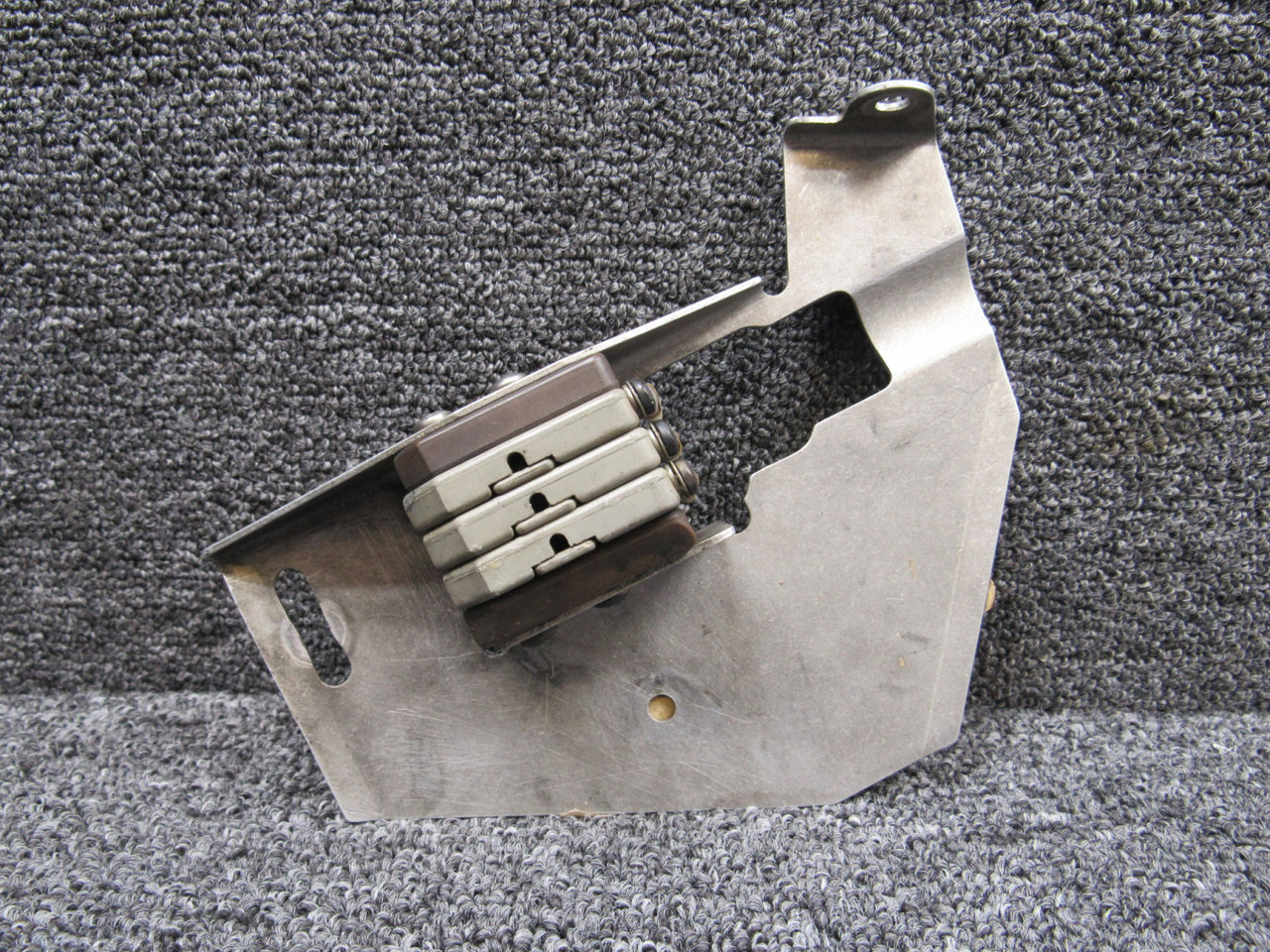 758-167 Piper W064 Brush Block with Bracket Assembly