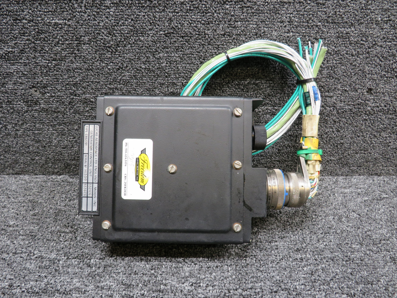 CB02701 Lucas Aerospace Generator Control Unit with Modifications