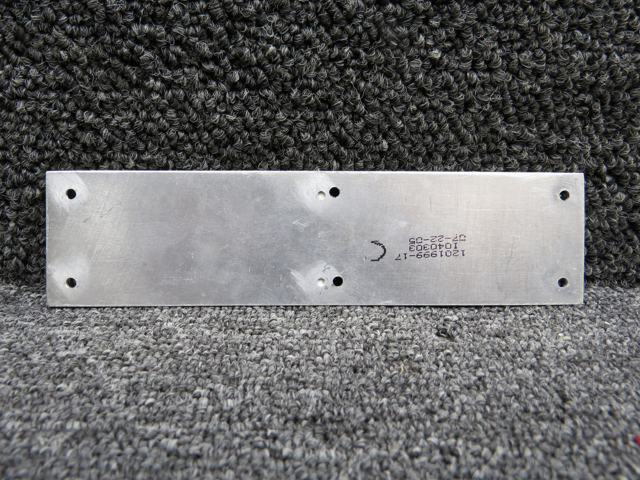 1201999-17 Cessna 206H Rear Cargo Door Handle Placard for Sale