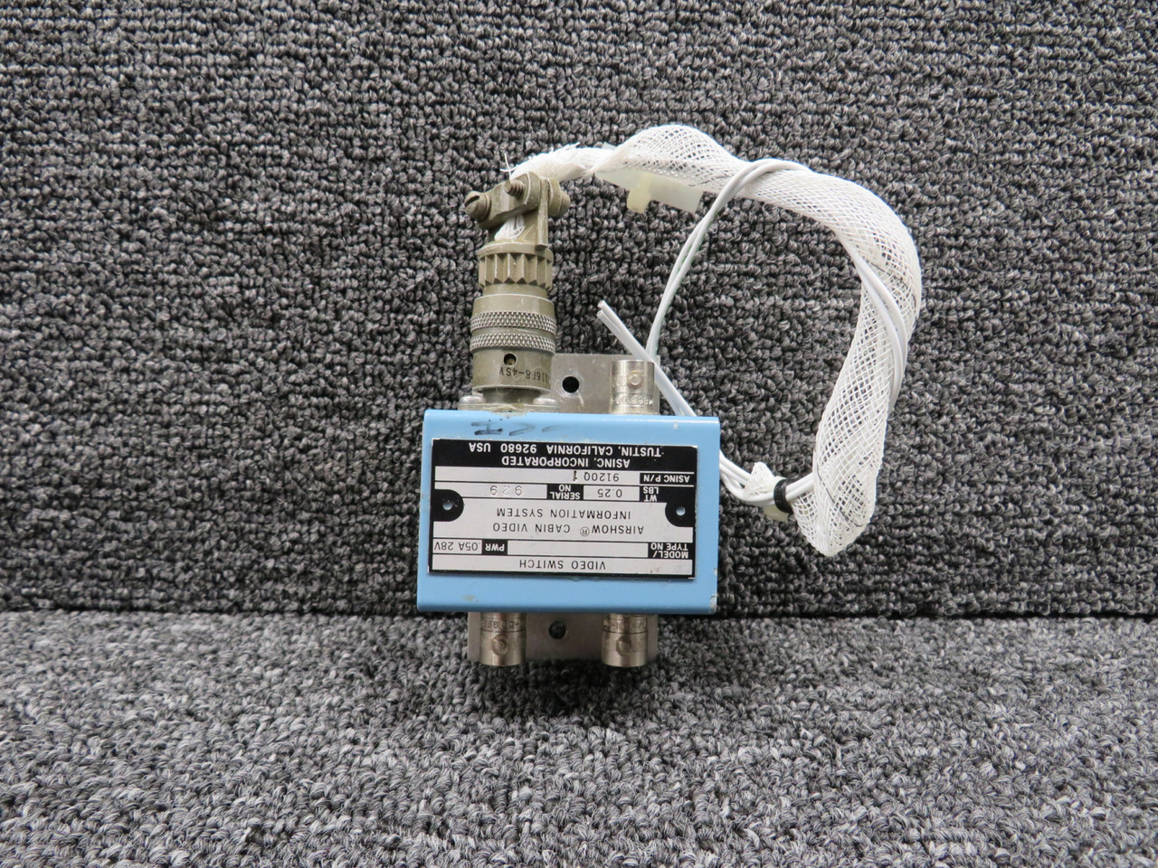912001 Asinc Video Switch 28V