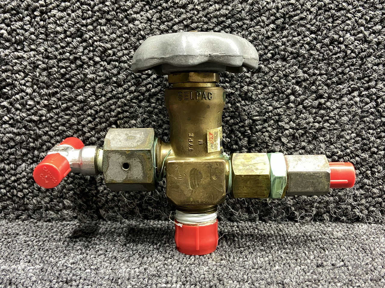 Sherwood Oxygen Tank Valve Assembly