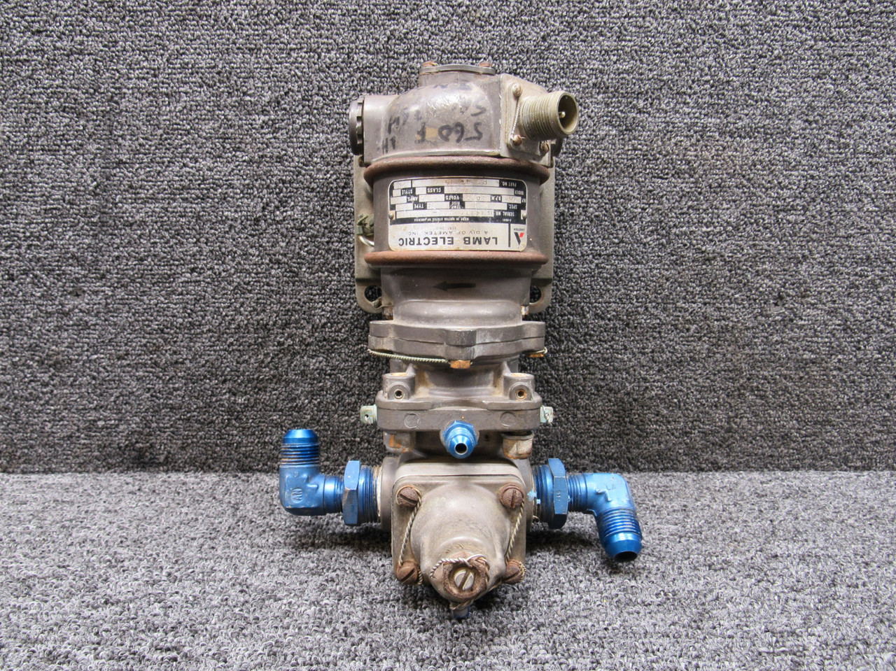 RG-16785-7, A-38673 Lamb Electrical, Lear Inc. Rotation Pump