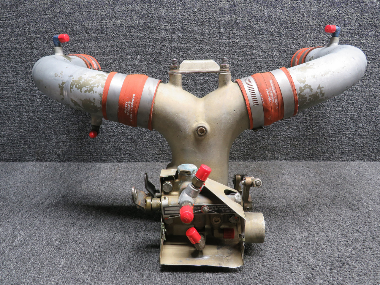 633143A1, 632916-2 Continental IO-470-VO Throttle Assembly with Control Assembly