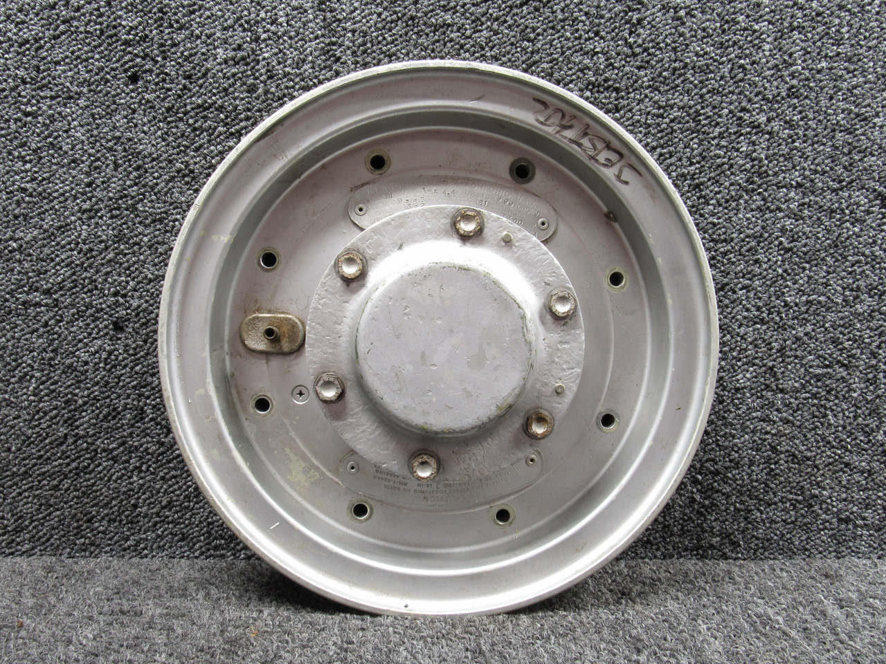 300-81 BF Goodrich 3-999 18x4.4 Main Wheel Outer Half with Cover