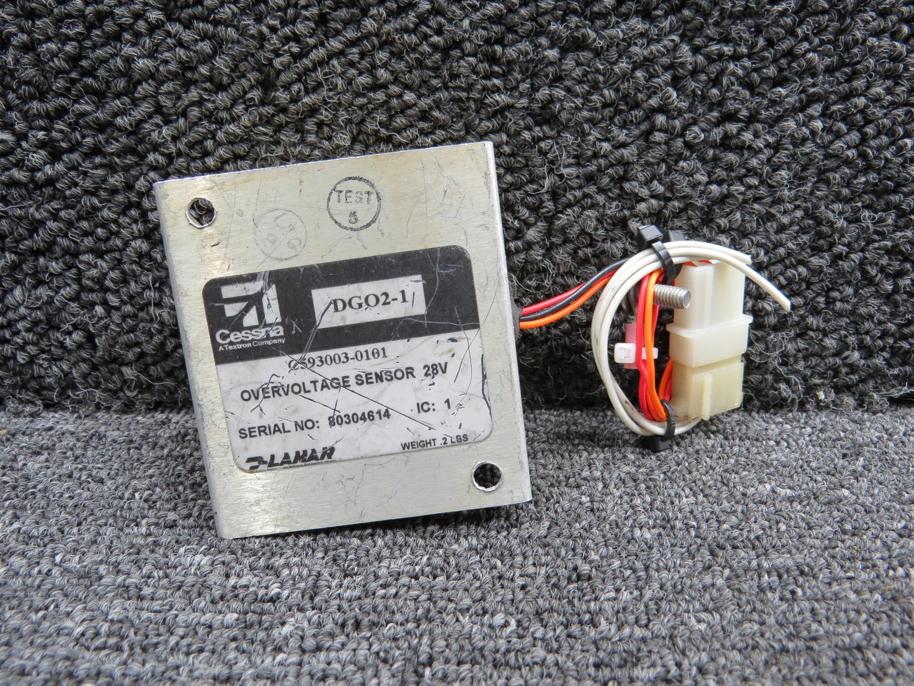 DG02-1 (Alt: C593003-0101) Lamar Overvoltage Sensor (Volts: 28)