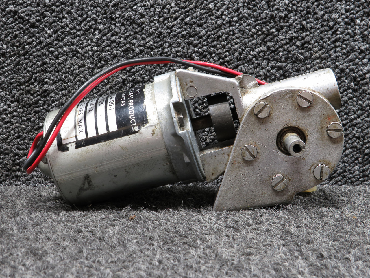 D160-00-1 Commercial Aircraft Products Flap Motor Actuator, 14