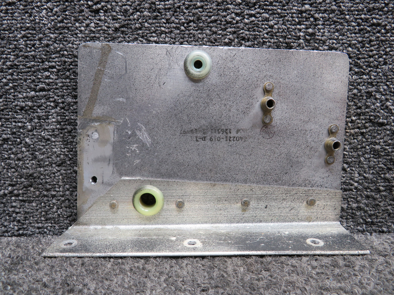 140221-019, 140221-021 Mooney M20M Aft Seat Adjust Bracket Inboard LH