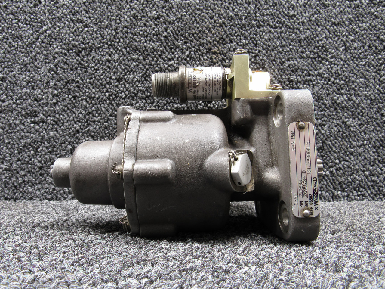 210638 (Alt: 101-389000-5) Woodward Overspeed Governor Assembly