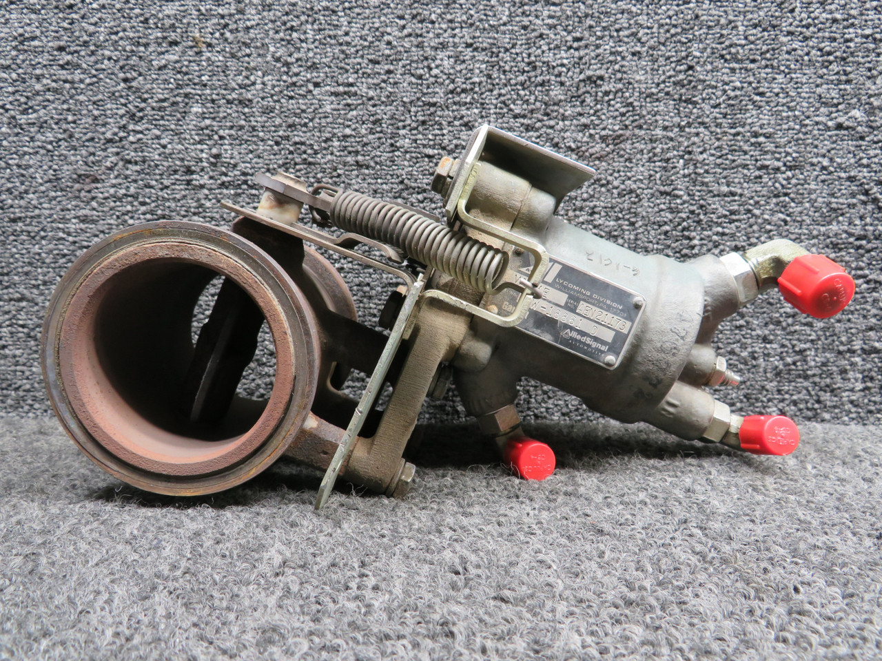 LW-18861-D Lycoming TIO-540-AF1B Garrett Exhaust By-Pass Valve Assembly