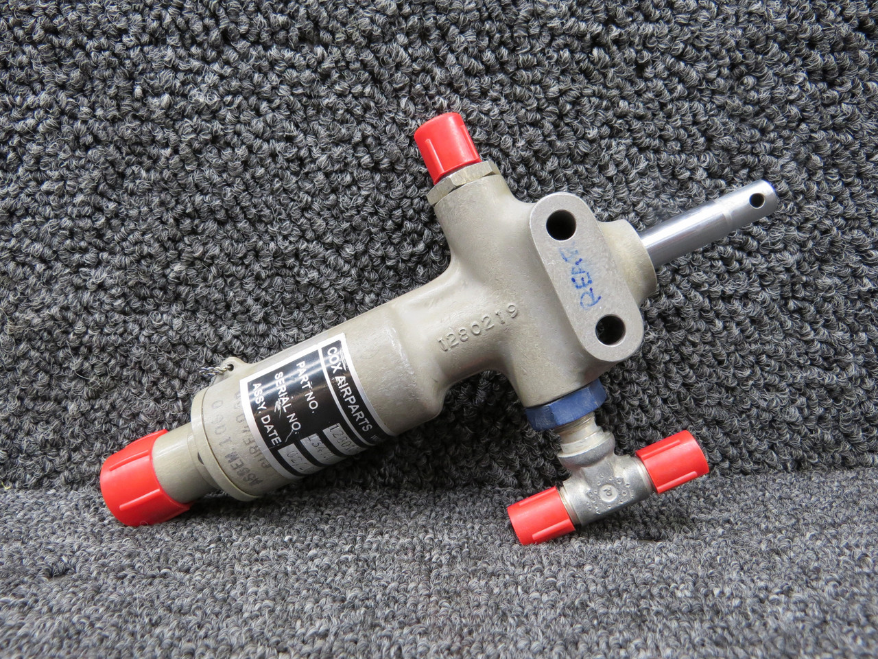 1280109-1 (Cast: 1280219) Cox Lock Cylinder Assembly