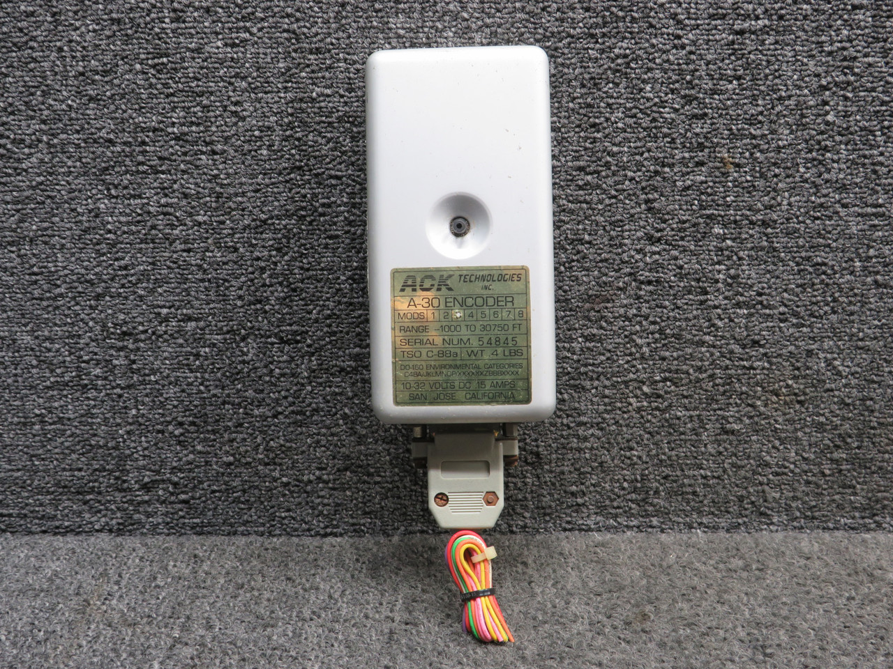 ACK Technologies A-30 Encoder with Connector and Modification