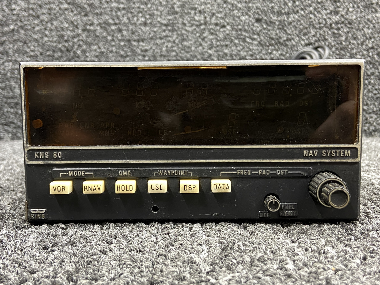 066-4008-00 King KNS-80 VOR, Localizer, DME, RNAV Glideslope Radio