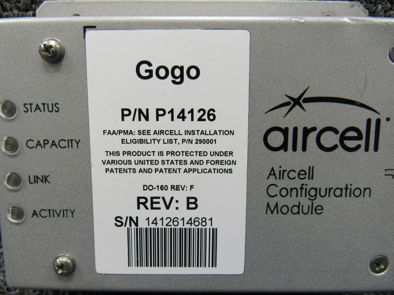 P14126 Gogo Aircell Configuration Module For Sale