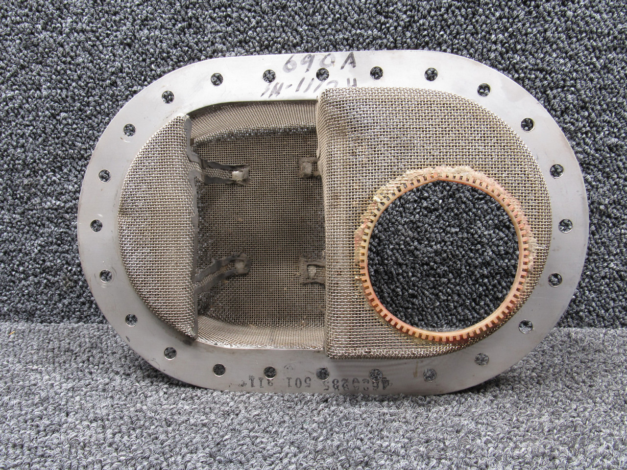 630235-507 Aero Commander 690A Fuel Sump Screen Assembly