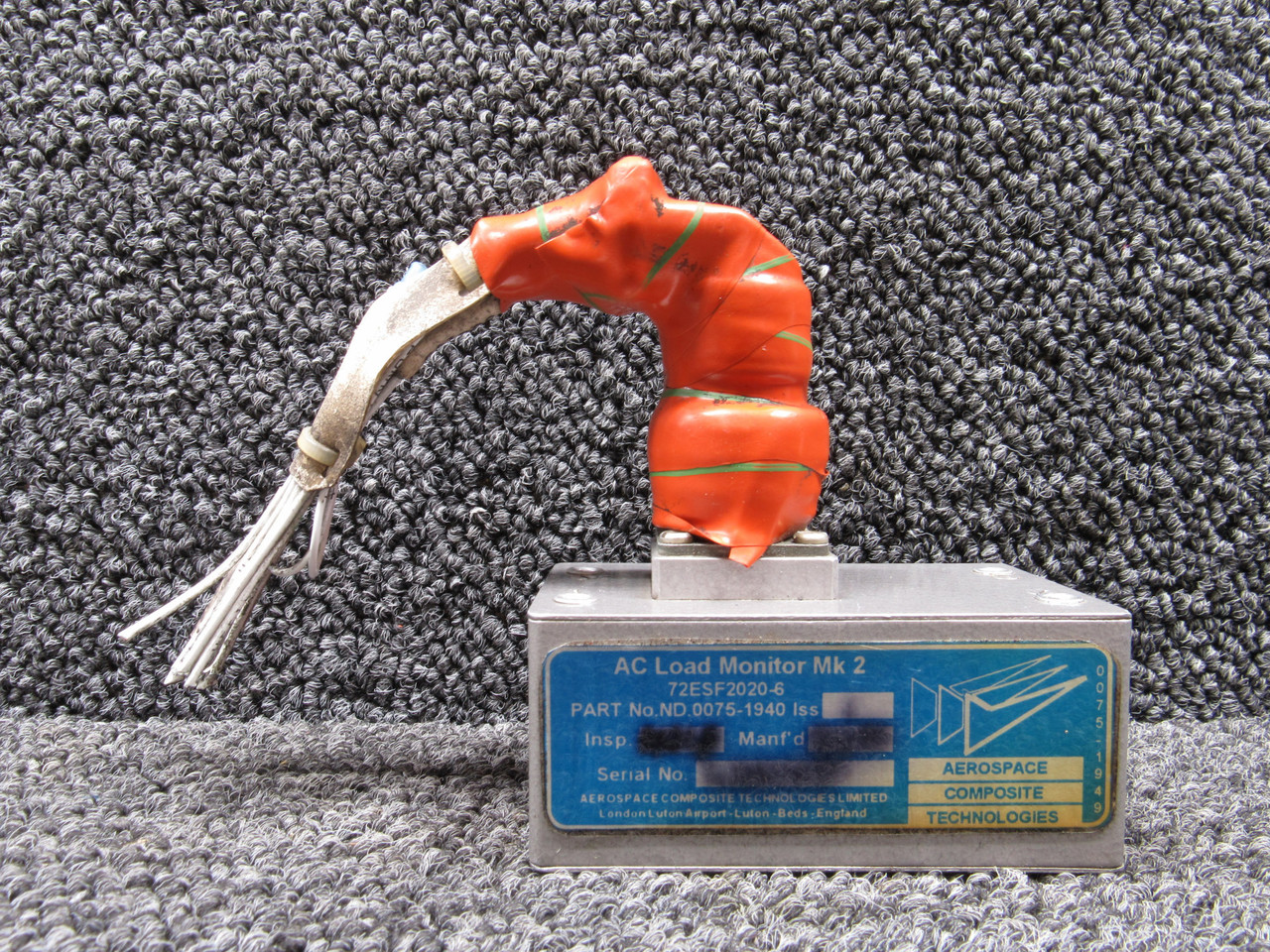 ND. 0075-1940 Aerospace 72ESF2020-6 AC Load Monitor Mk 2 Assembly
