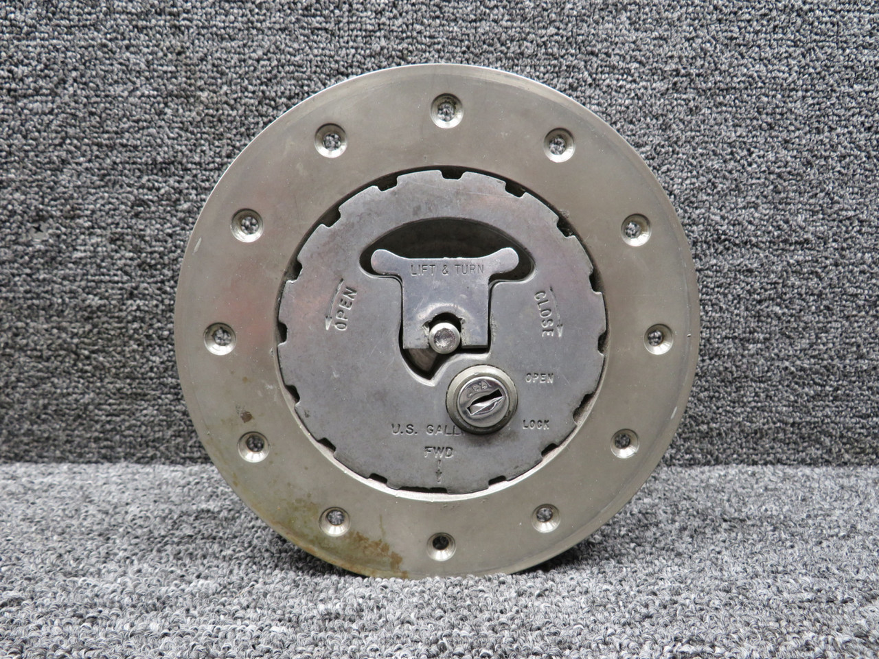 840218-101 (Alt: 9914106-14) Derogene Fuel Cap and Adapter Assembly (Locked)