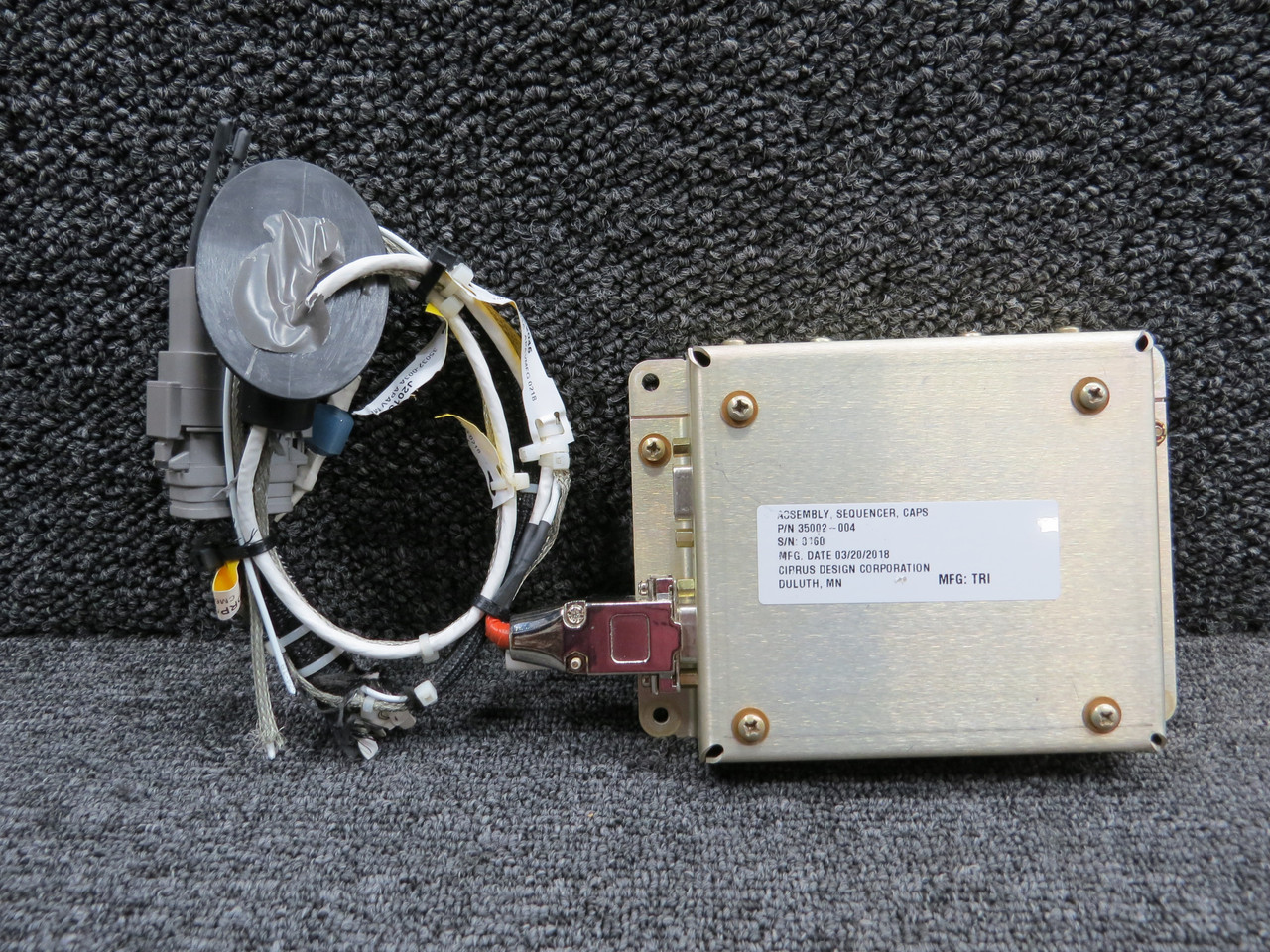 35002-004 Cirrus Vision Jet SF50 Sequencer Assembly