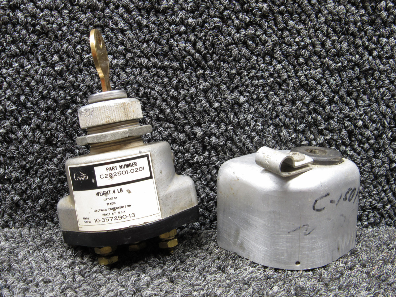 C292501-0201 (Alt: 10-357290-13) Bendix Ignition Switch Assembly