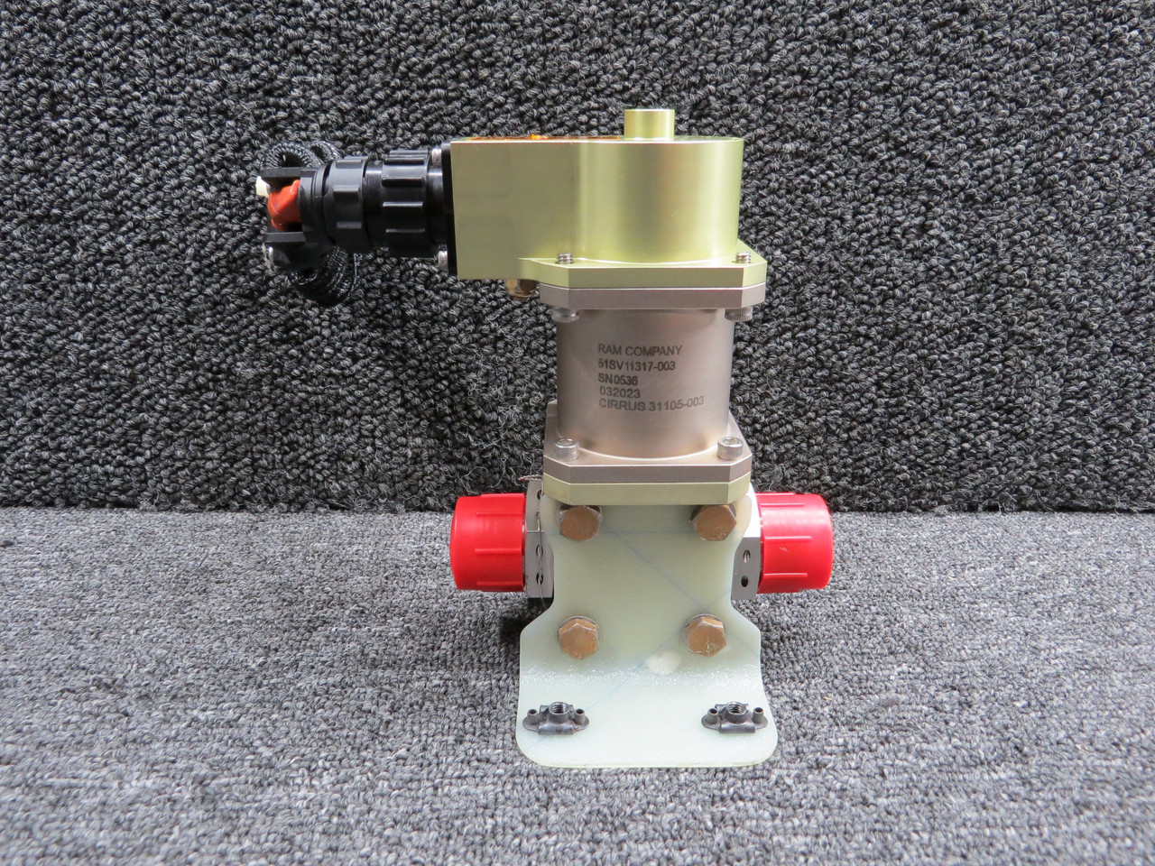 51SV11317-003 (Alt: 31105-003) RAM Company Fuel Shutoff Valve Assembly
