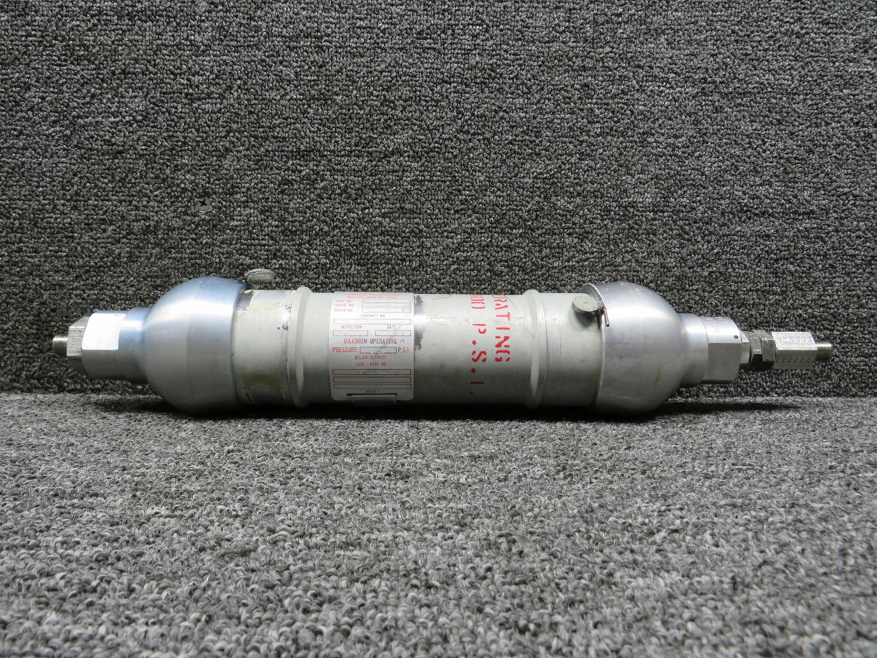 60000-1 (Alt: 9914081-1) Teledyne Sprague Accumulator Assembly