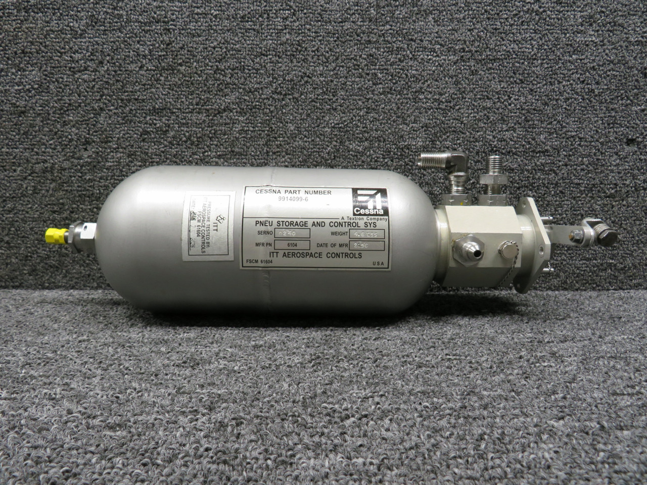 6104 (Alt: 9914099-6) ITT Aerospace Emergency Gear Extension