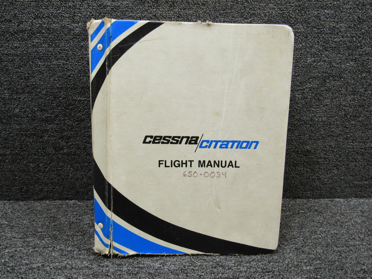 65C3FM-02 Textron 1982 Airplane Flight Manual