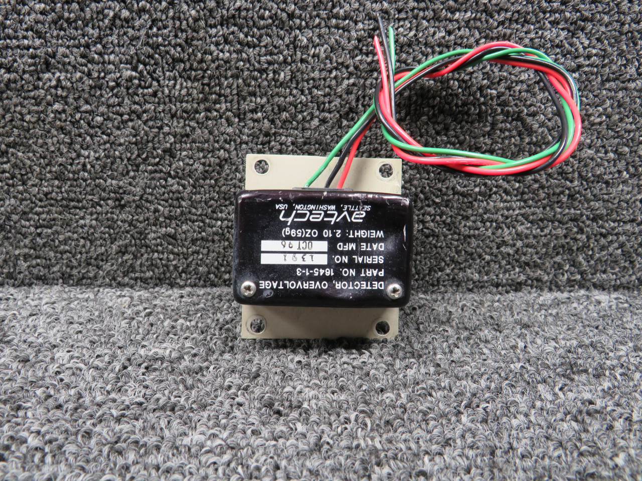 1645-1-3 Avtech Overvoltage Detector