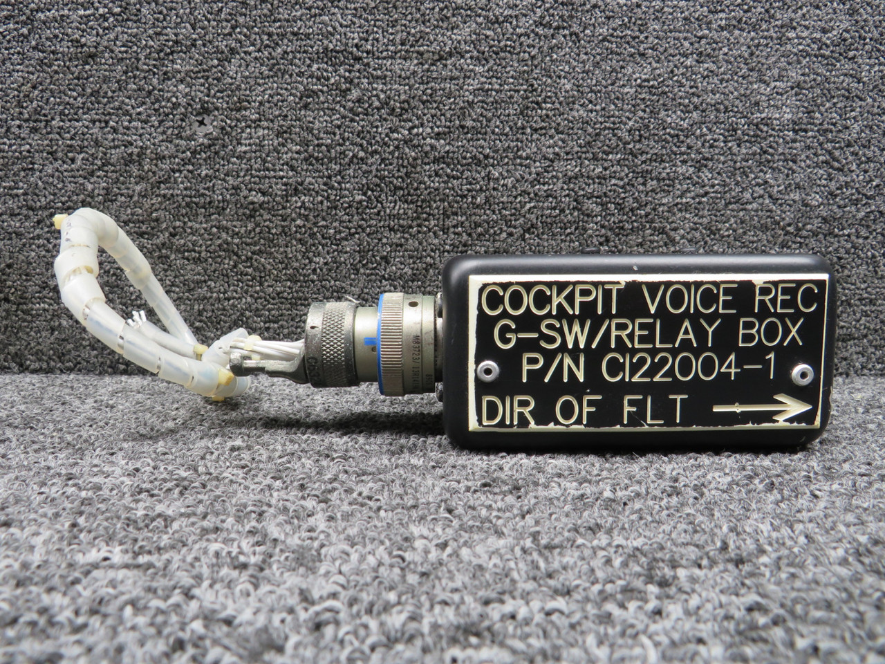 CI22004-1 Cessna Citation S550 Cockpit Voice Record G-SW-Relay Box