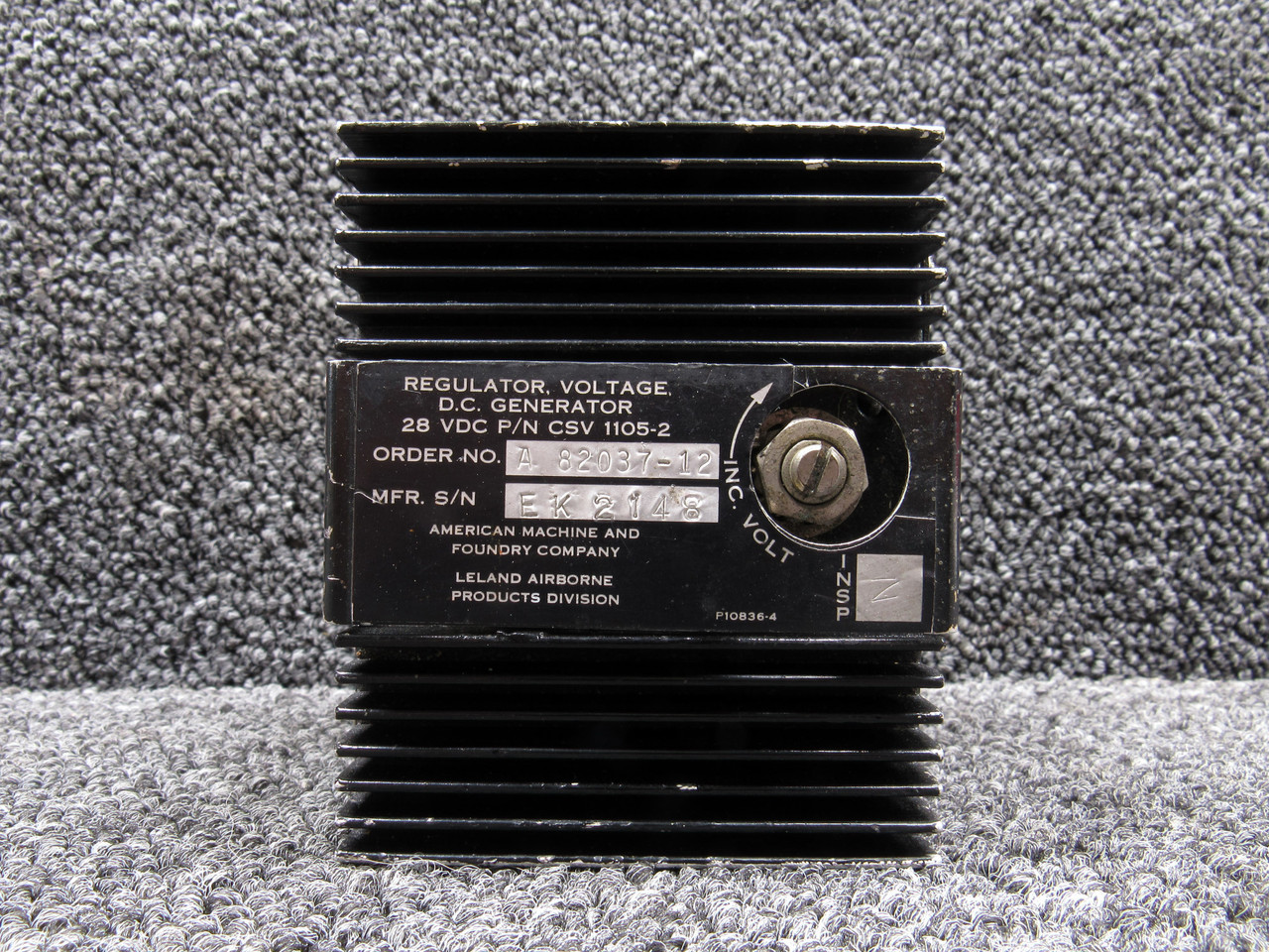 CSV1105-2 Leland DC Generator Voltage Regulator (28V)