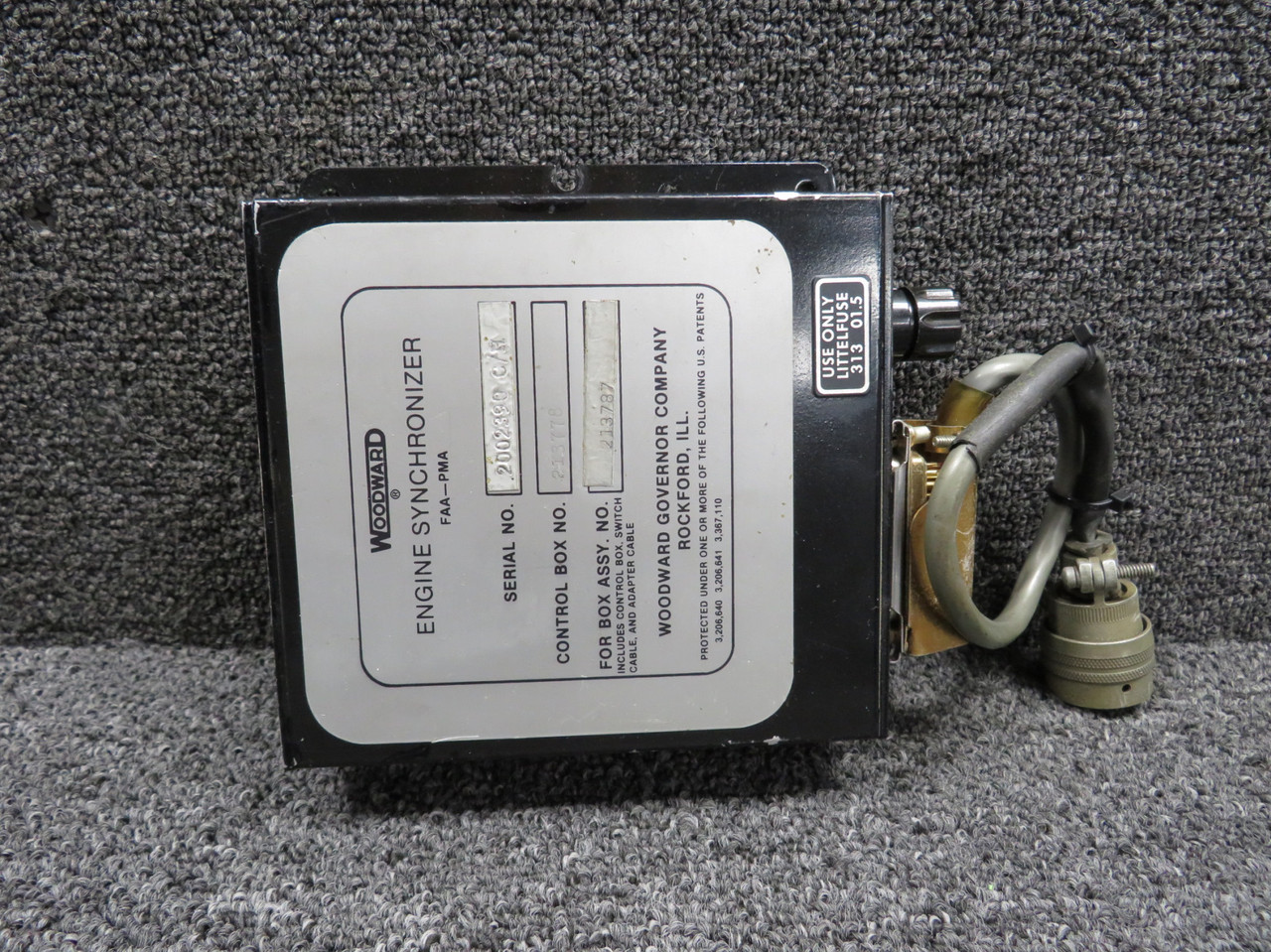 213787 Woodward Engine Synchronizer