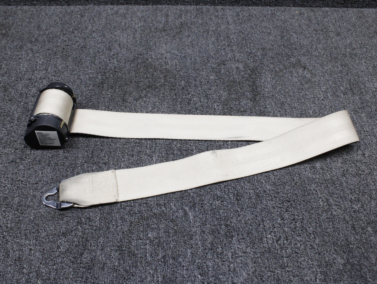 504239-401-8012 (Alt: 128-380071-49) AmSafe Reel Seatbelt Assembly