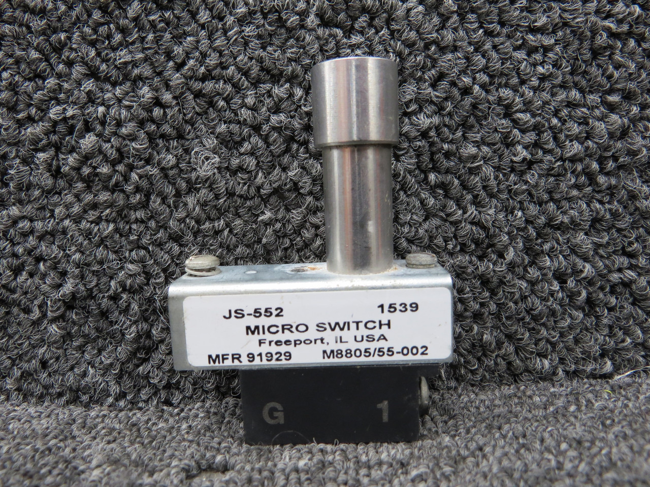 91929 (Alt: JS-552) Micro Switch Floor Transmat Switch Assembly