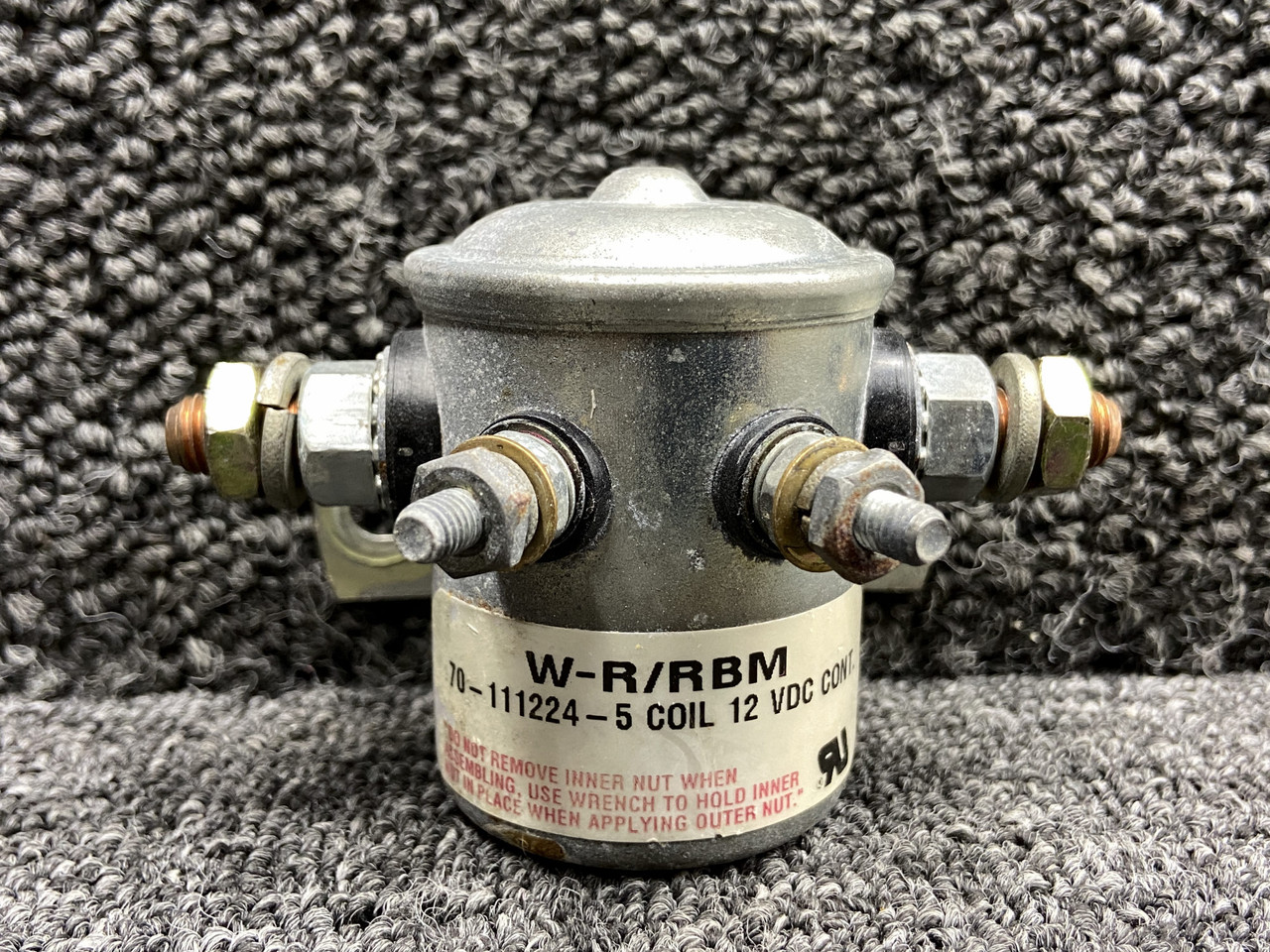 70-111224-5 White Rodgers W-R/RBM Relay Solenoid (12V)