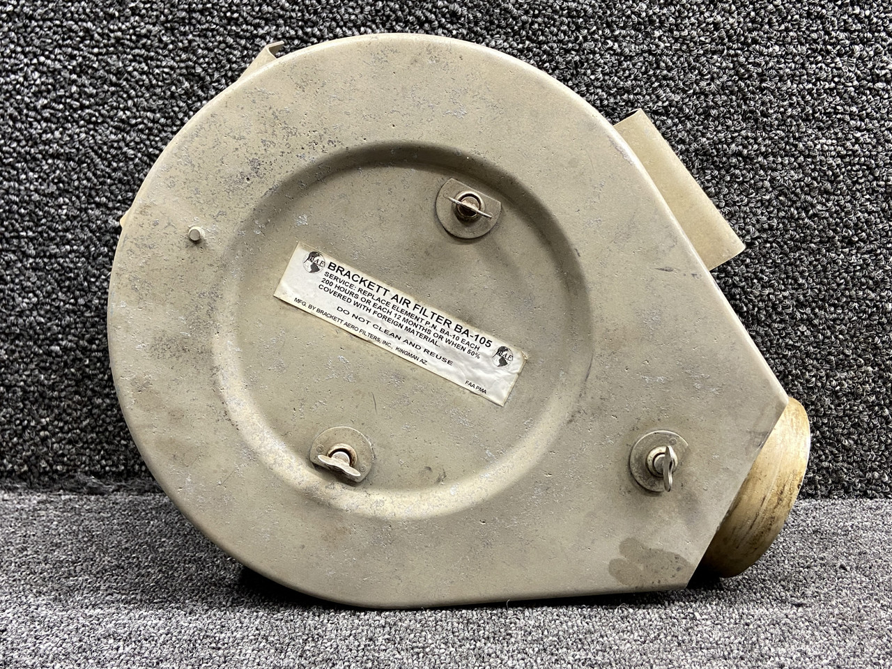 23883-006, 67745-000 Lycoming O-360-A1H6 Air Box Assembly with Cover & Brackets