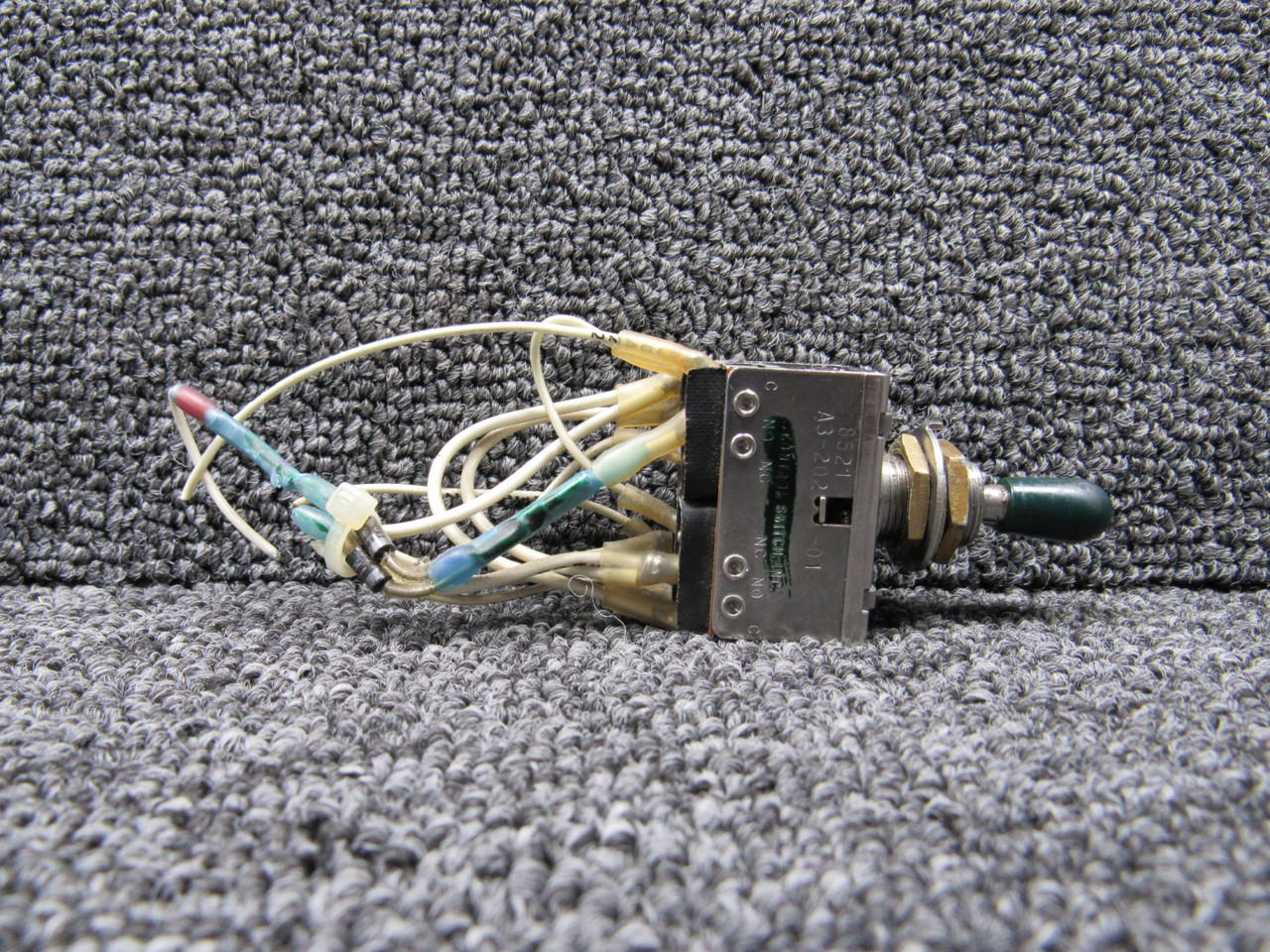 A3-202-01 (Alt: M8805-93-015) Control Switch Inc. Toggle Switch