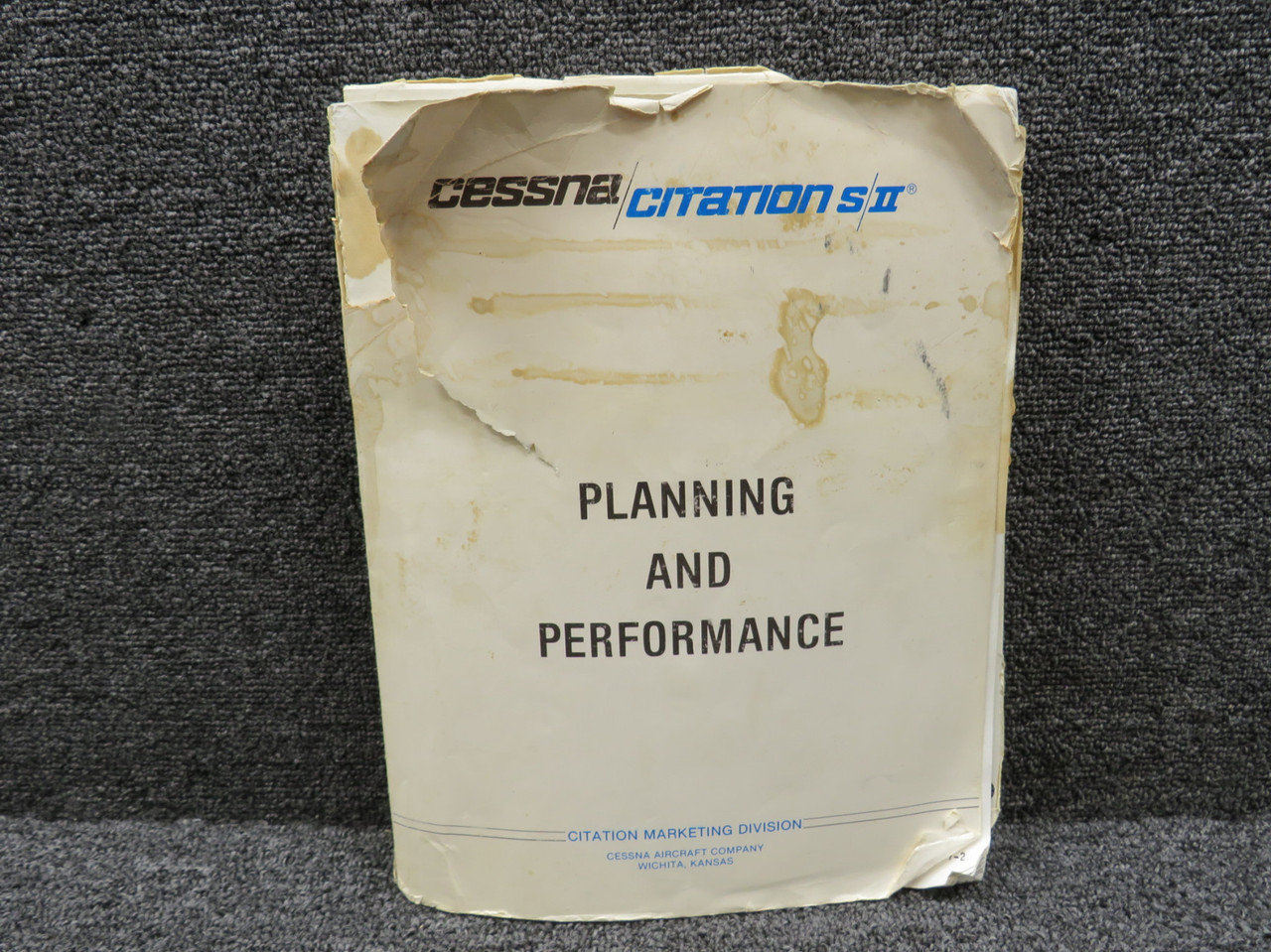 Cessna Citation S-II Planning and Performance For Sale