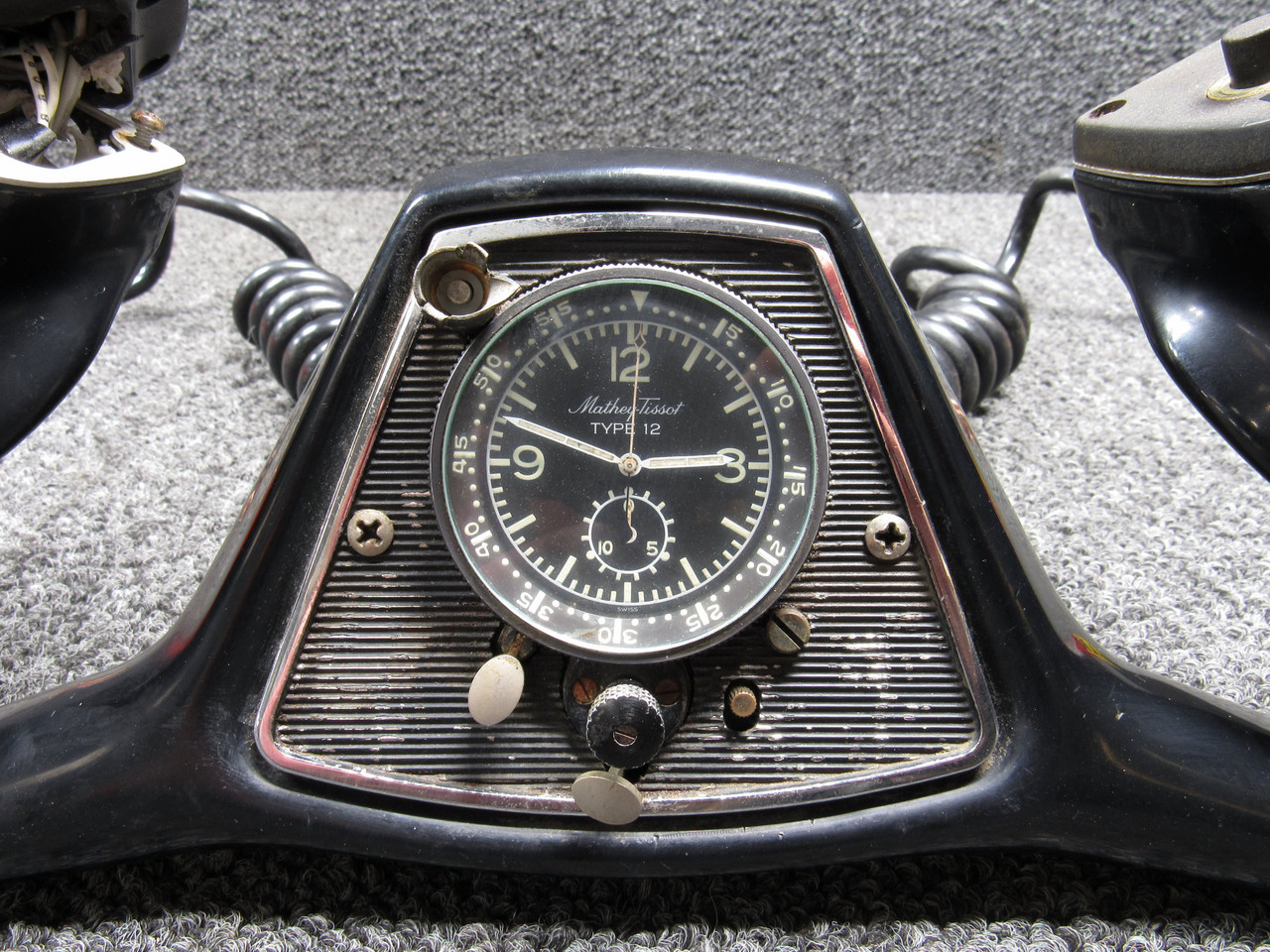 マーク・ブライト+1 90-522000-15 Beechcraft KA-E90 Control Wheel Pilot w 12Hr Clock