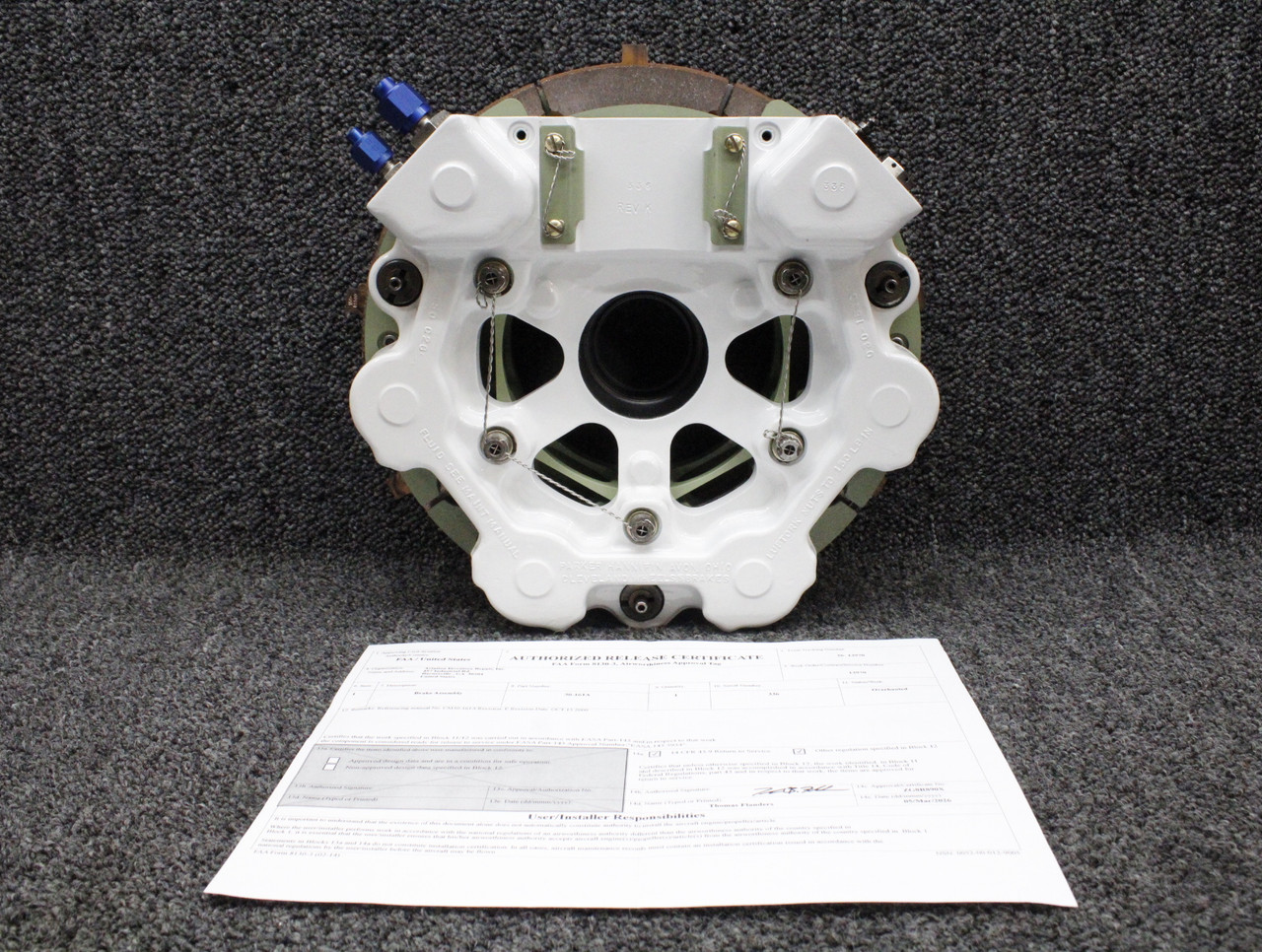 030-16101 Cleveland Main Gear Brake Assembly Overhauled with 8130