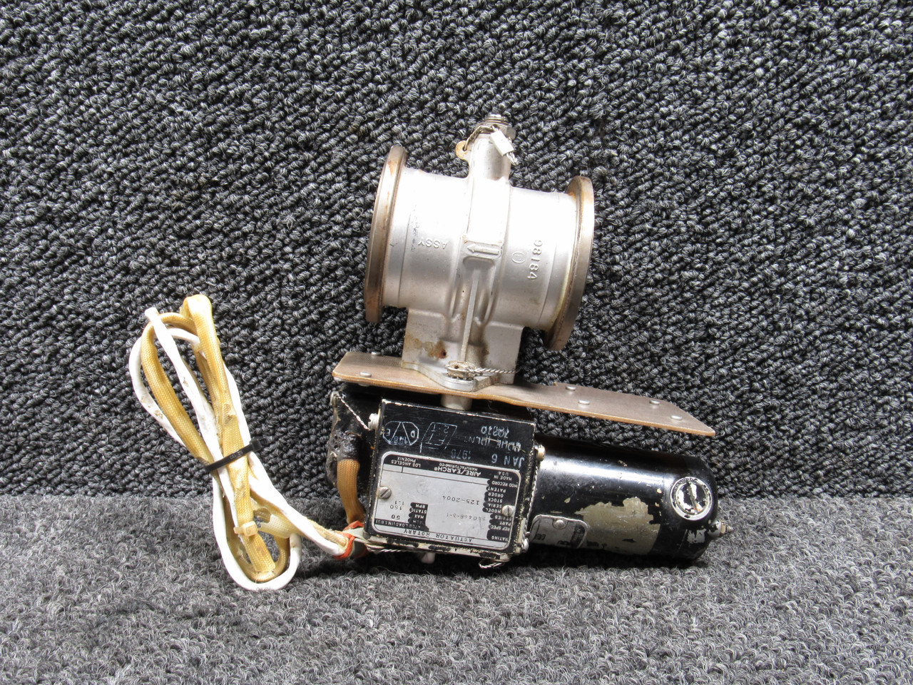 540466-3-1, 321760-2-1 Airesearch Rotary Actuator Butterfly Valve with DC Motor