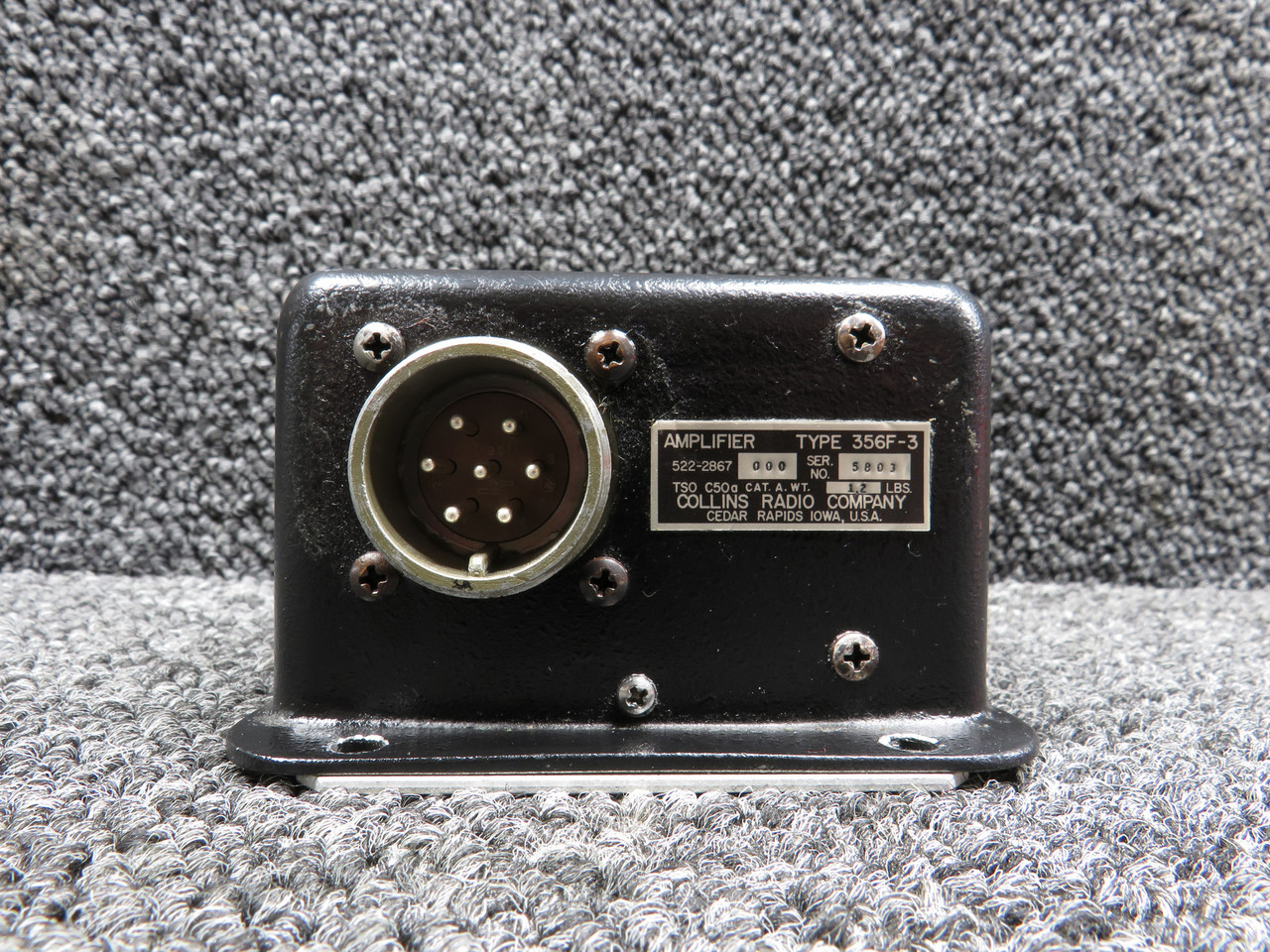 522-2867-000 Collins Radio 356F-3 Amplifier Assembly