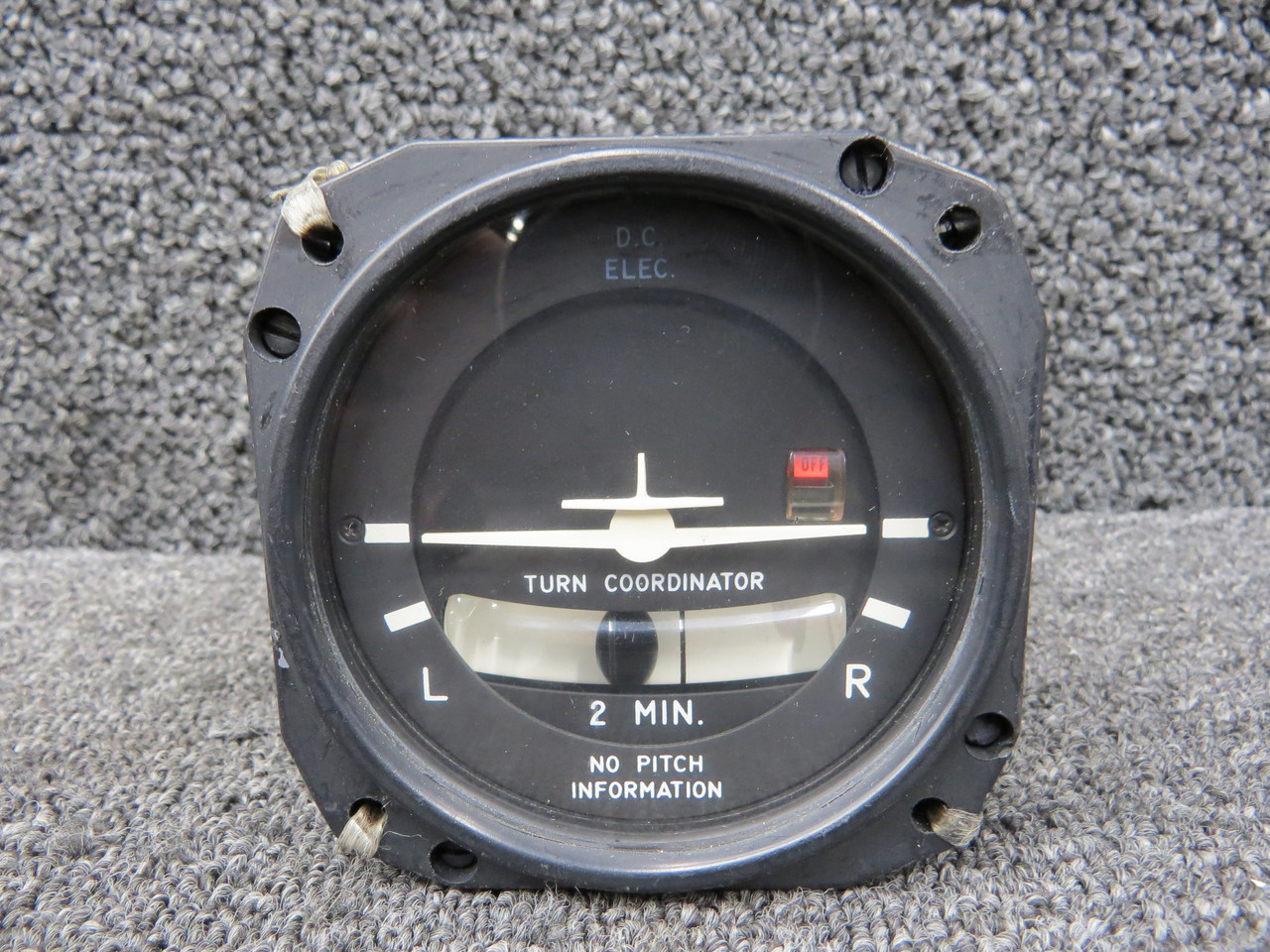 1394T100-7Z Mid-Continent Turn Coordinator Indicator (12-32 Volts)