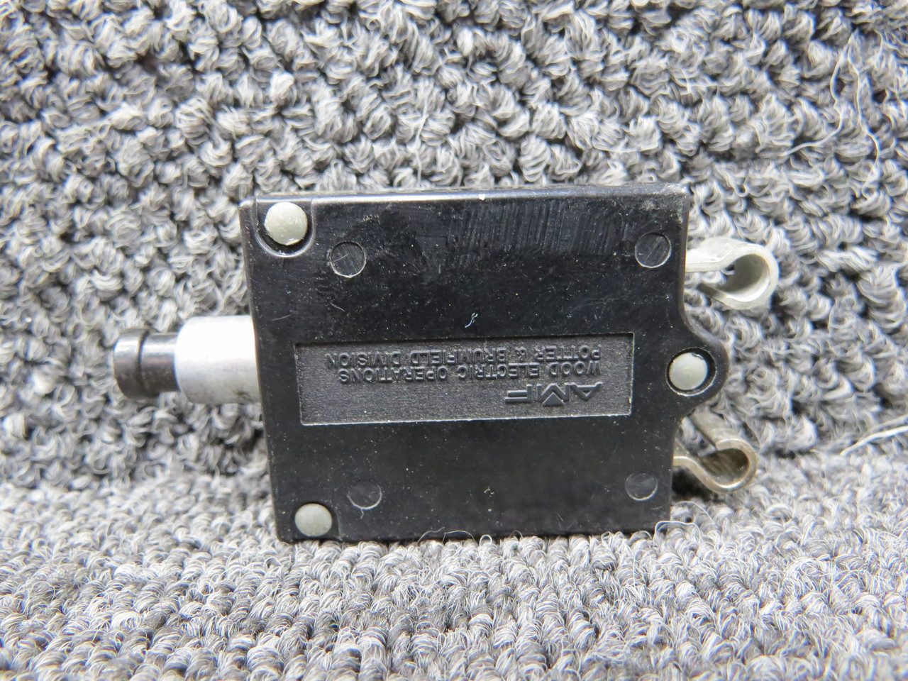 819-215-102 (Alt: 454-684) AMF-Wood Electric Push to Reset Circuit Breaker (15A)