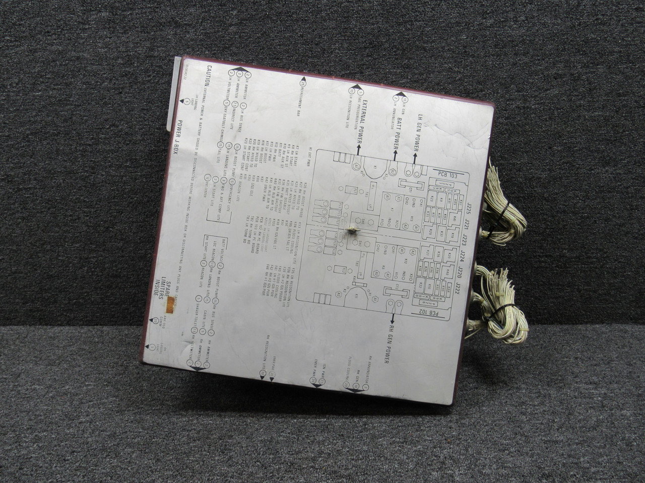 kounaページ 6538341-84 Cessna Citation 560 V Junction Box Assembly For Sale
