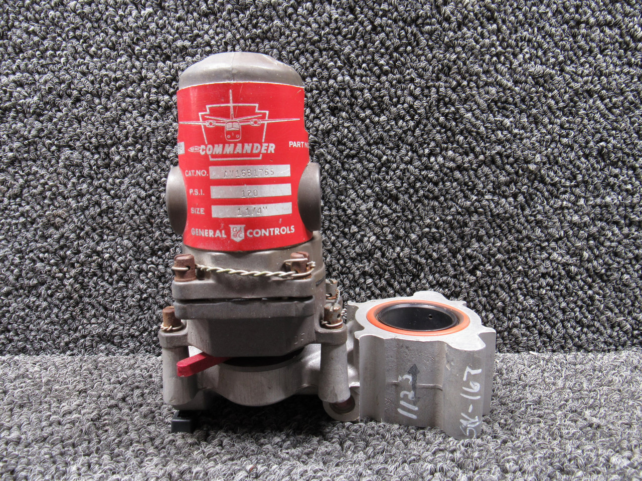 AV16B1765 ITT Fuel Shut Off Valve Assembly