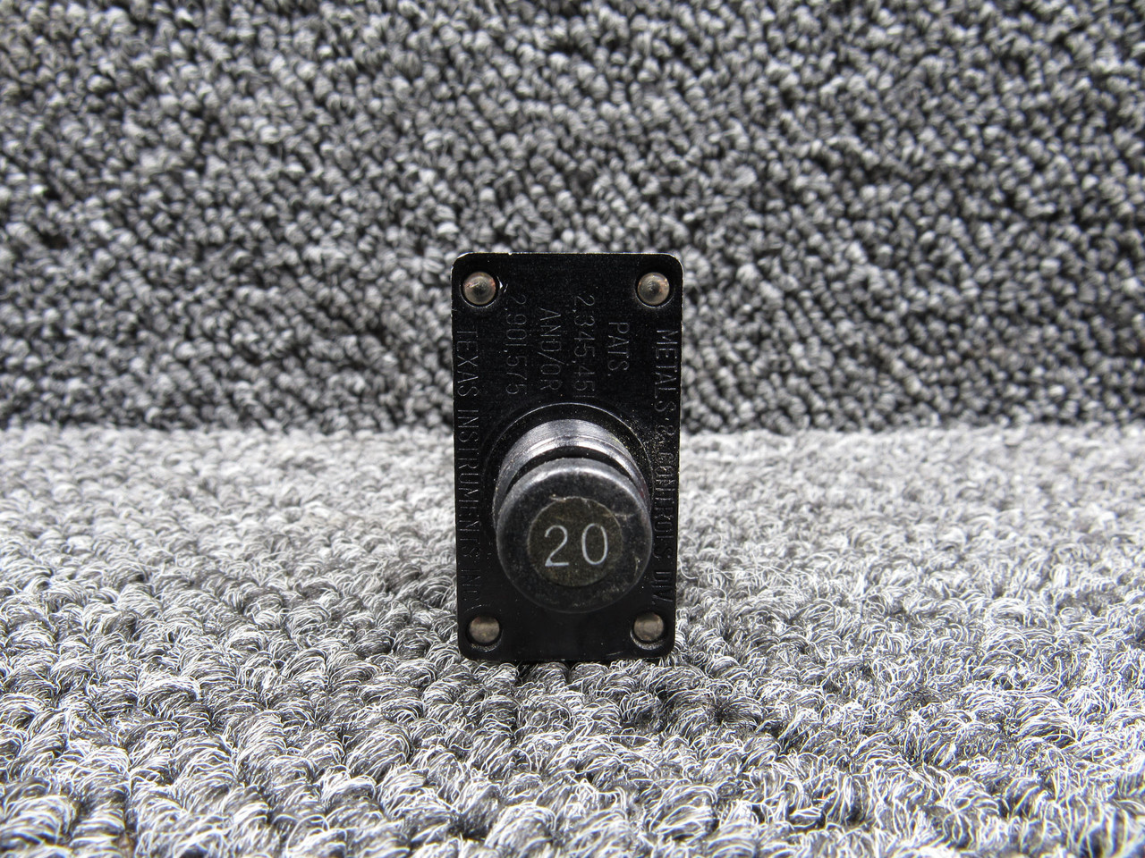 7271-8-20 Texas Instruments Circuit Breaker (Amps: 20)