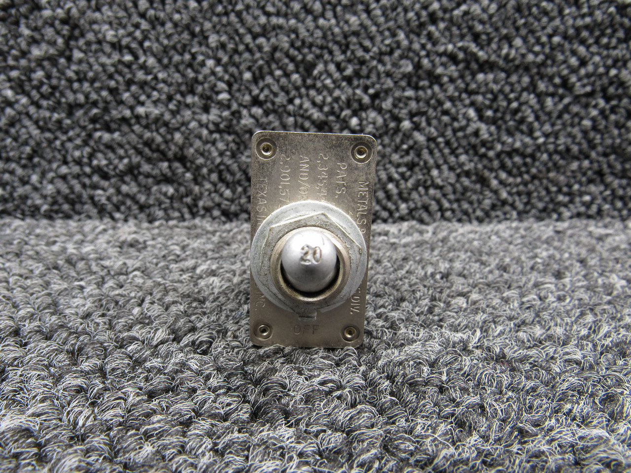 D7270-5-20 Klixon Toggle Switch (20A)