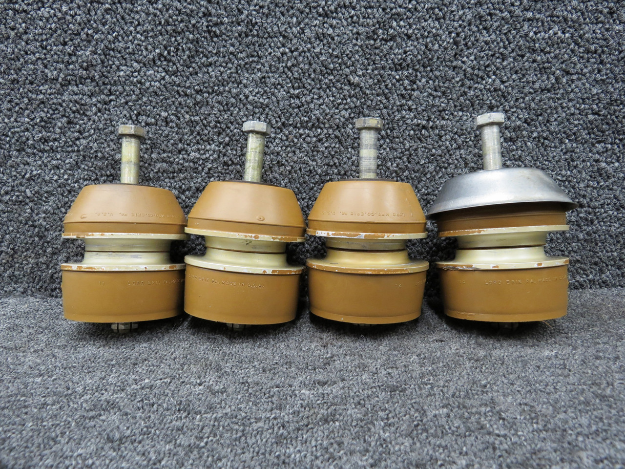 J-9612-33, J-9612-32 Continental TSIO-360-EB Lord Engine Mount Set of 4